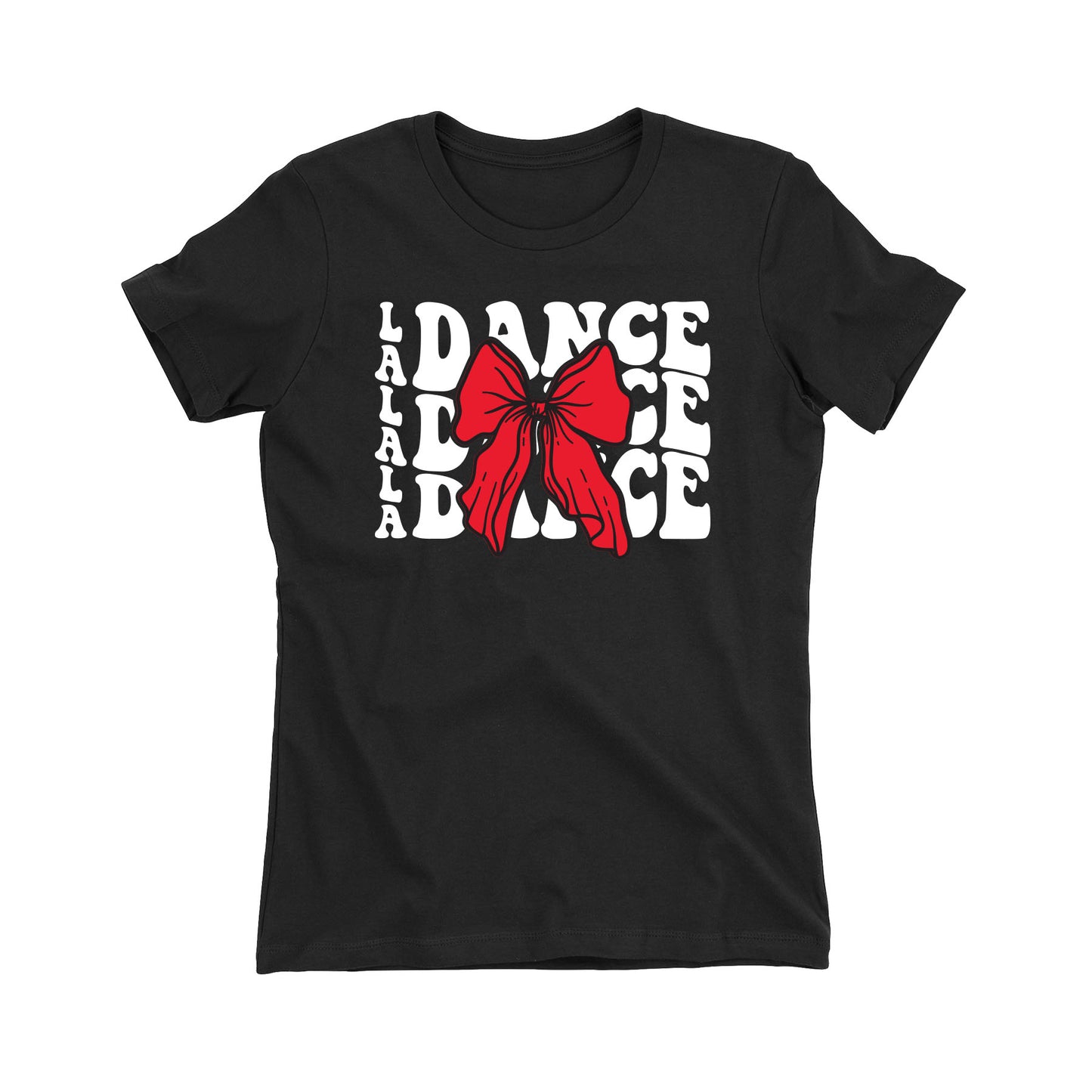 LA Dance Repeat Bow Women's Fit Tee