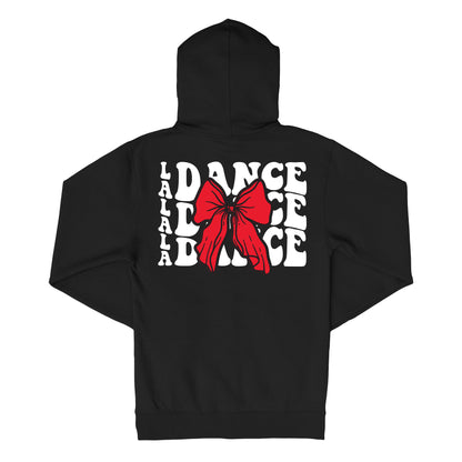 LA Dance Repeat Bow Full Zip Sweatshirt