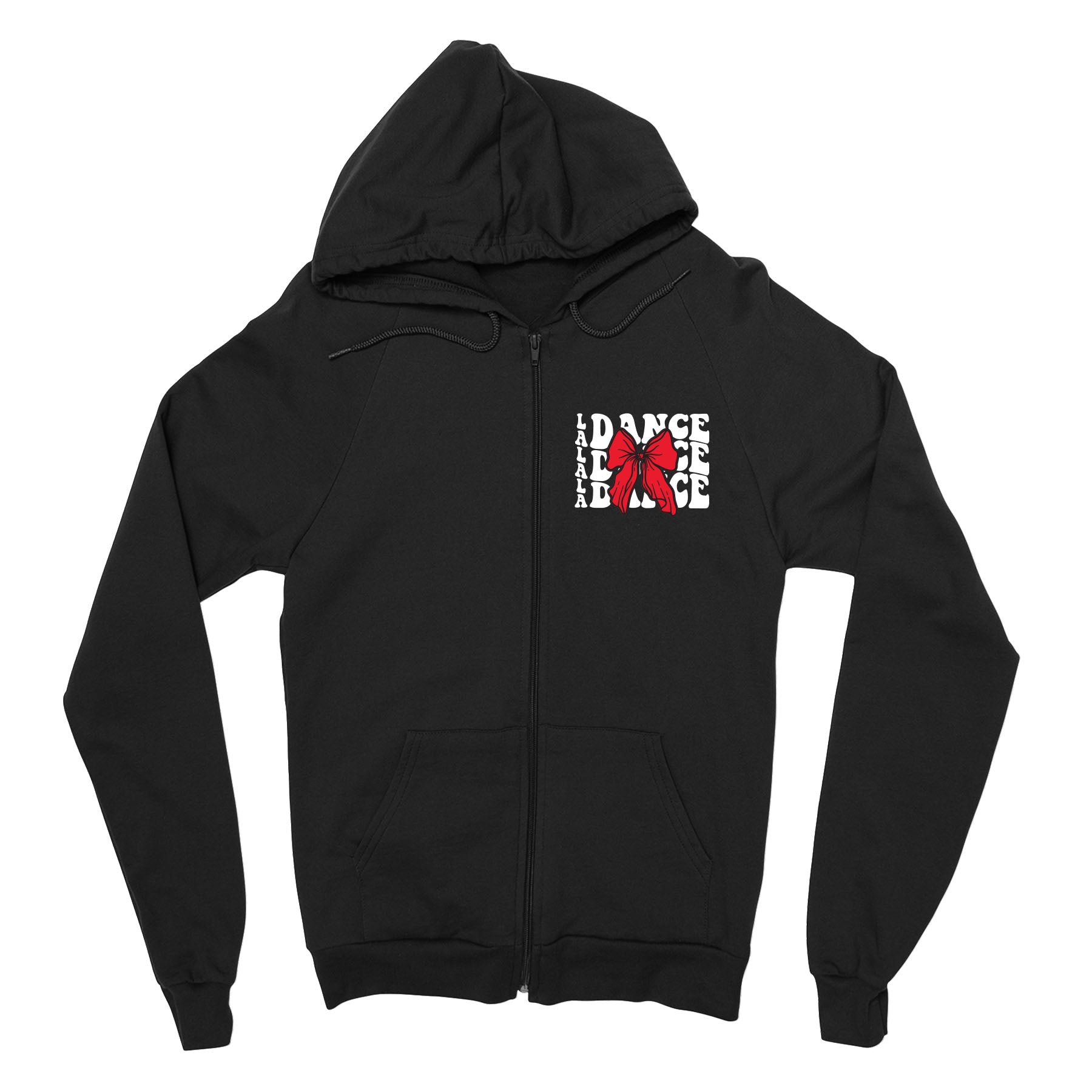 LA Dance Repeat Bow Full Zip Sweatshirt
