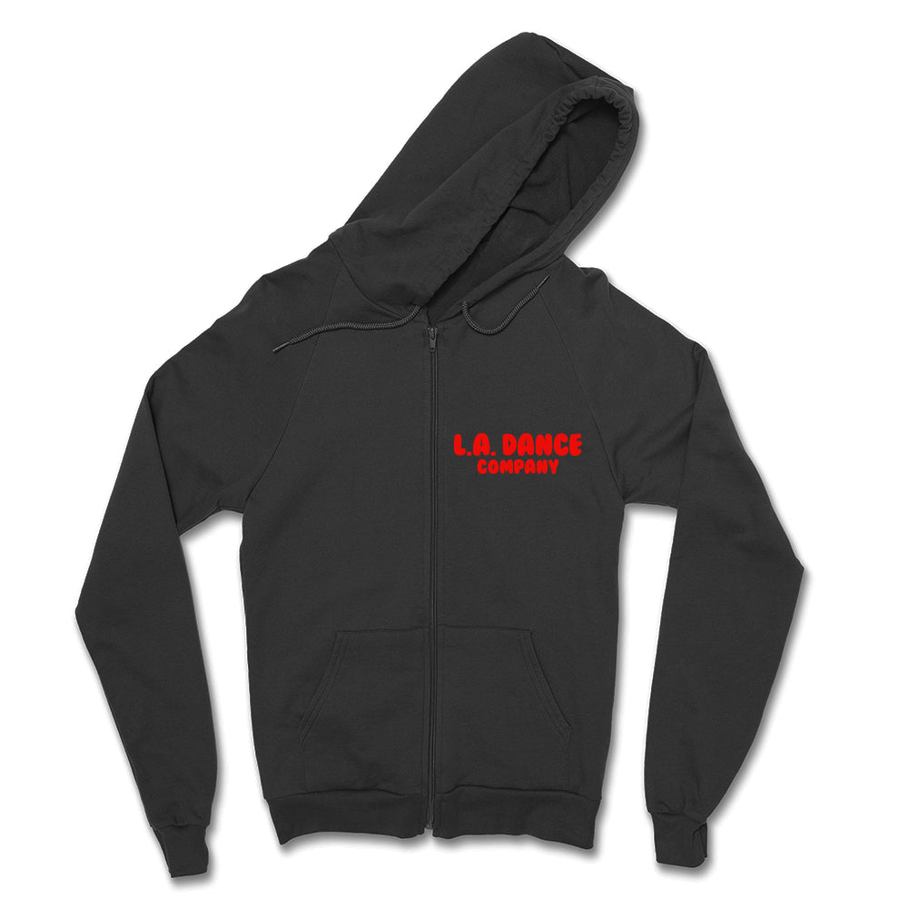 Red Company Full Zip Sweatshirt