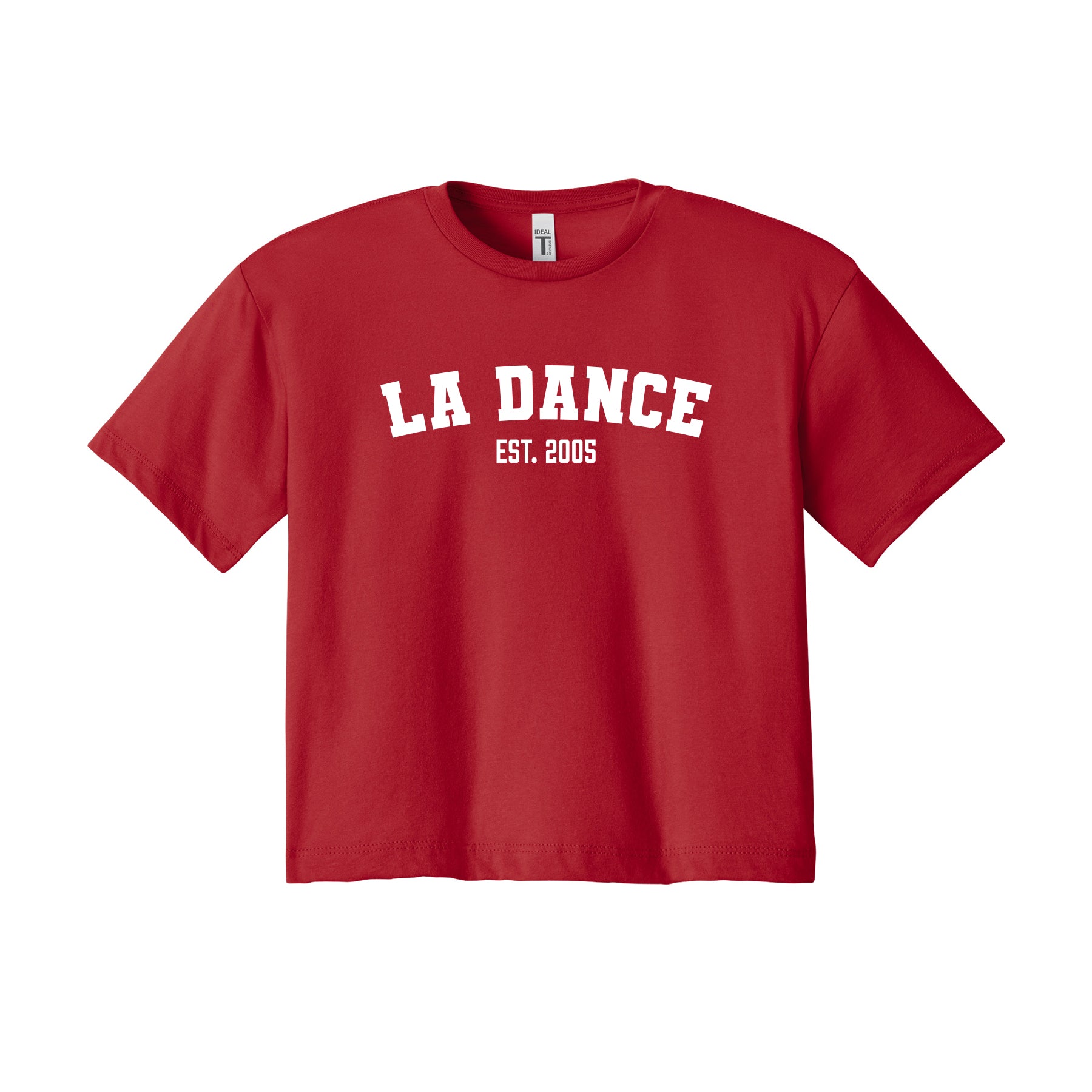 LA Dance Est. 2005 Cropped Boxy Tee