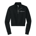 LA Dance Handwritten Cropped 1/4 Zip Fleece