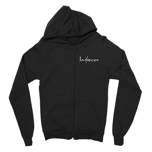 LA Dance Handwritten Full Zip Sweatshirt