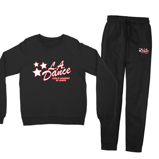 LA Dance Crewneck and Jogger Set