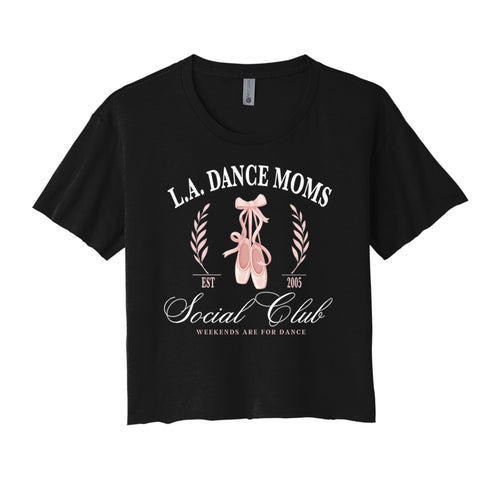 LA Dance Moms Social Club Cropped Tee