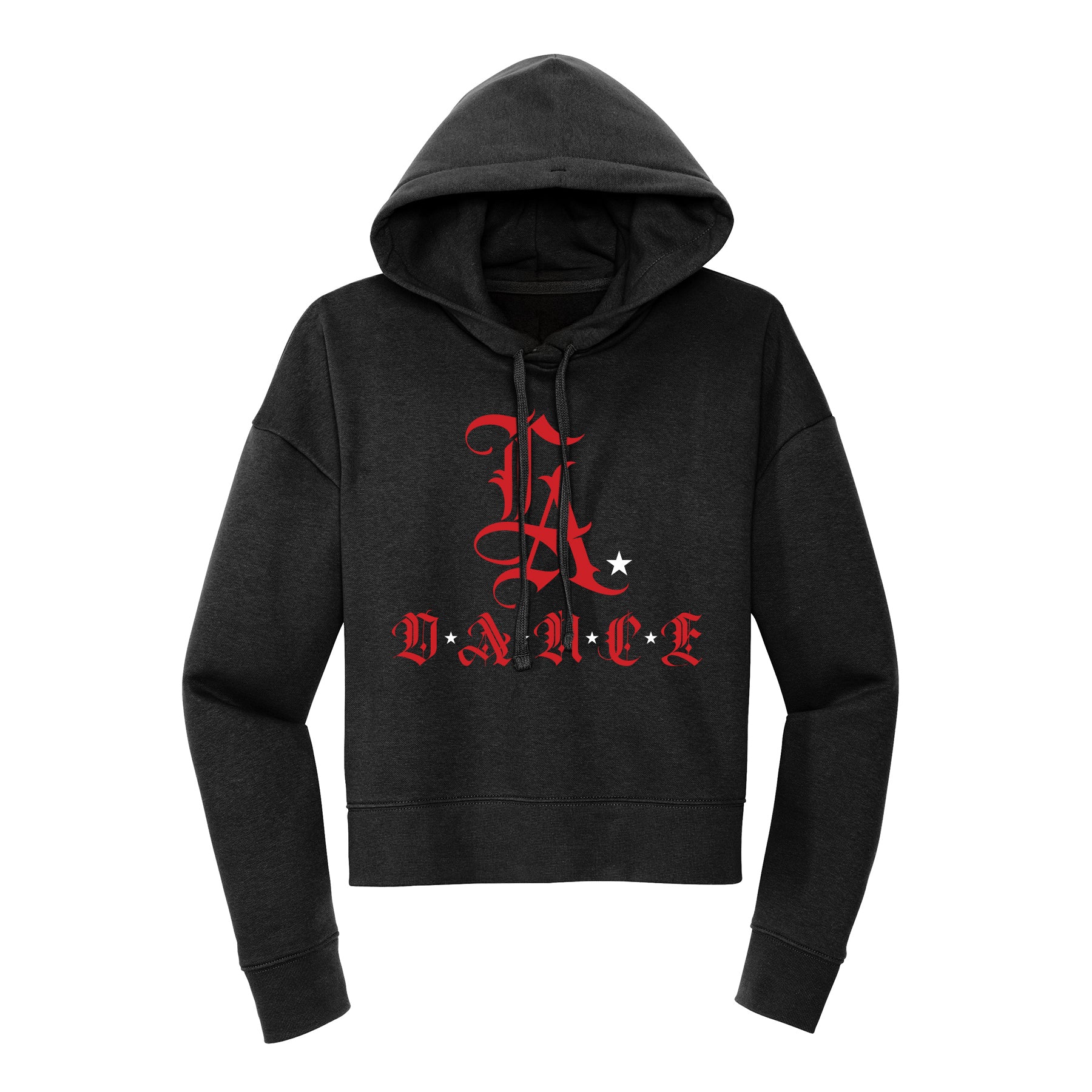 LA Dance (Old English) Cropped Hoodie