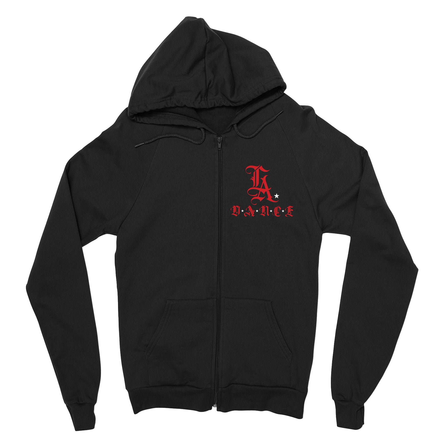 LA Dance (Old English) Full Zip Sweatshirt