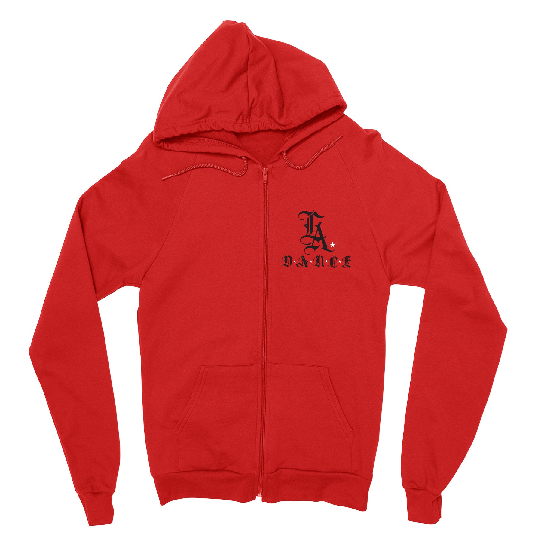 LA Dance (Old English) Full Zip Sweatshirt
