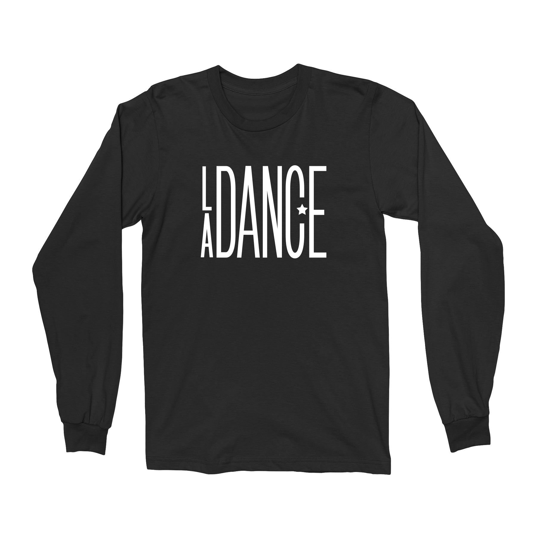 LA Dance Skinny Letter Long Sleeve Tee