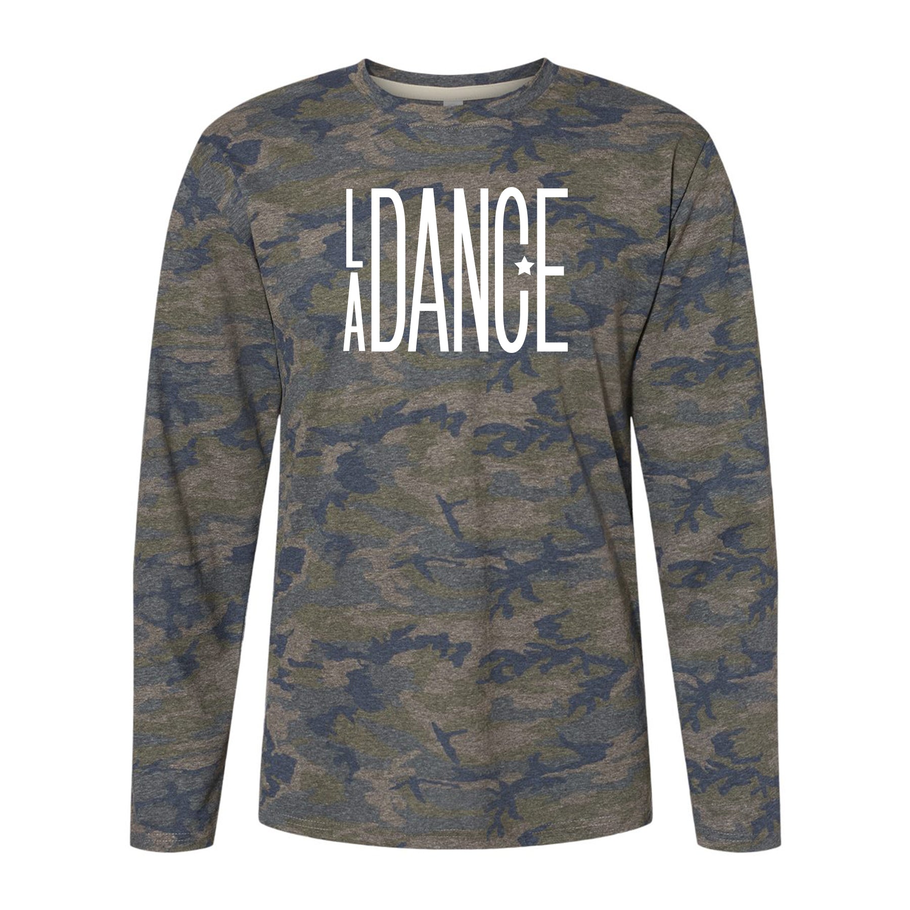 LA Dance Skinny Letter Long Sleeve Tee