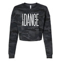 LA Dance Skinny Letter Cropped Crewneck Sweatshirt