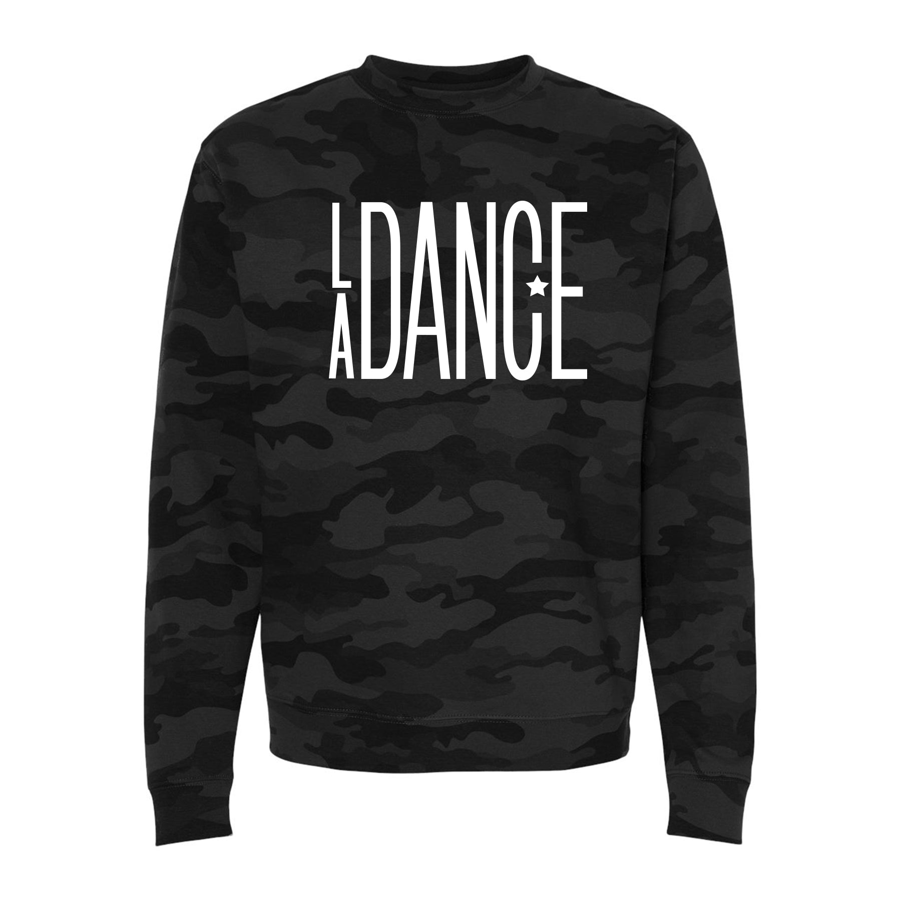 LA Dance Skinny Letter Crewneck Sweatshirt