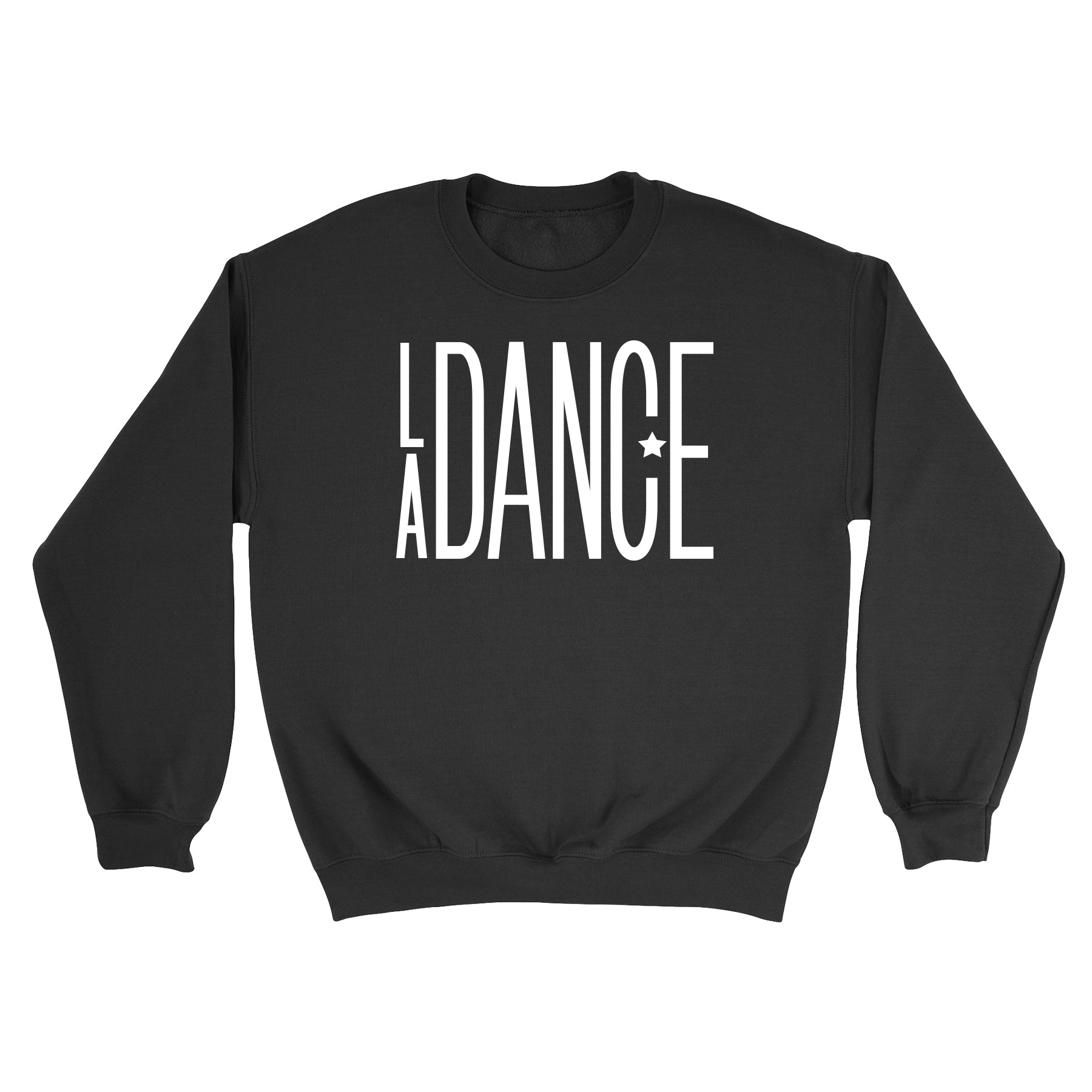 LA Dance Skinny Letter Crewneck Sweatshirt