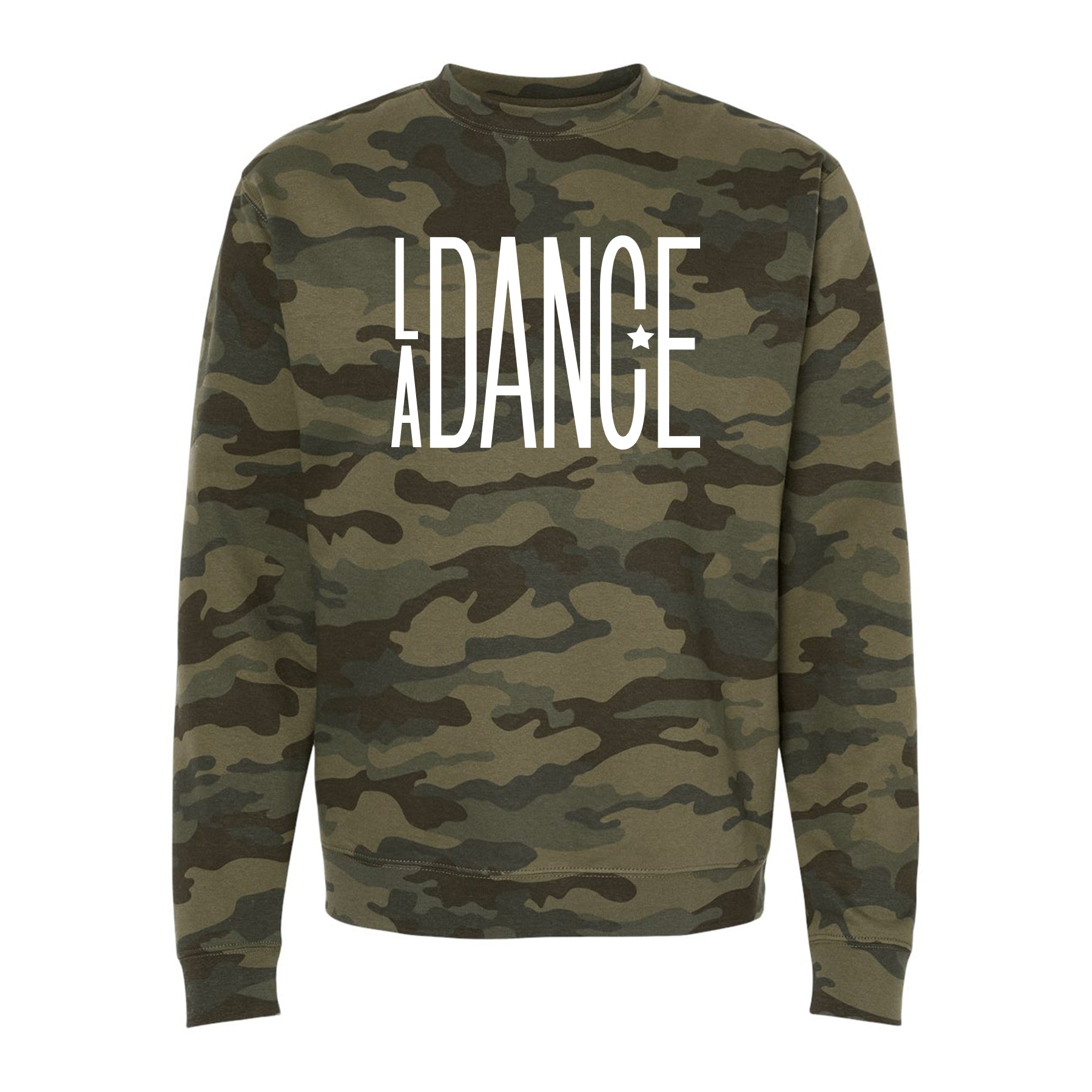 LA Dance Skinny Letter Crewneck Sweatshirt