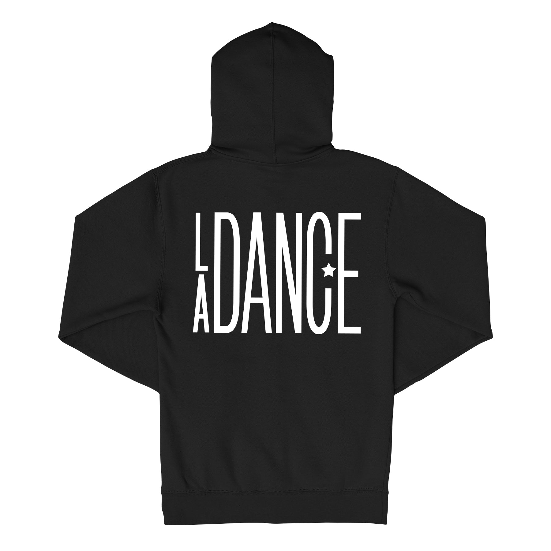 LA Dance Skinny Letter Full Zip Sweatshirt