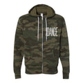 LA Dance Skinny Letter Full Zip Sweatshirt