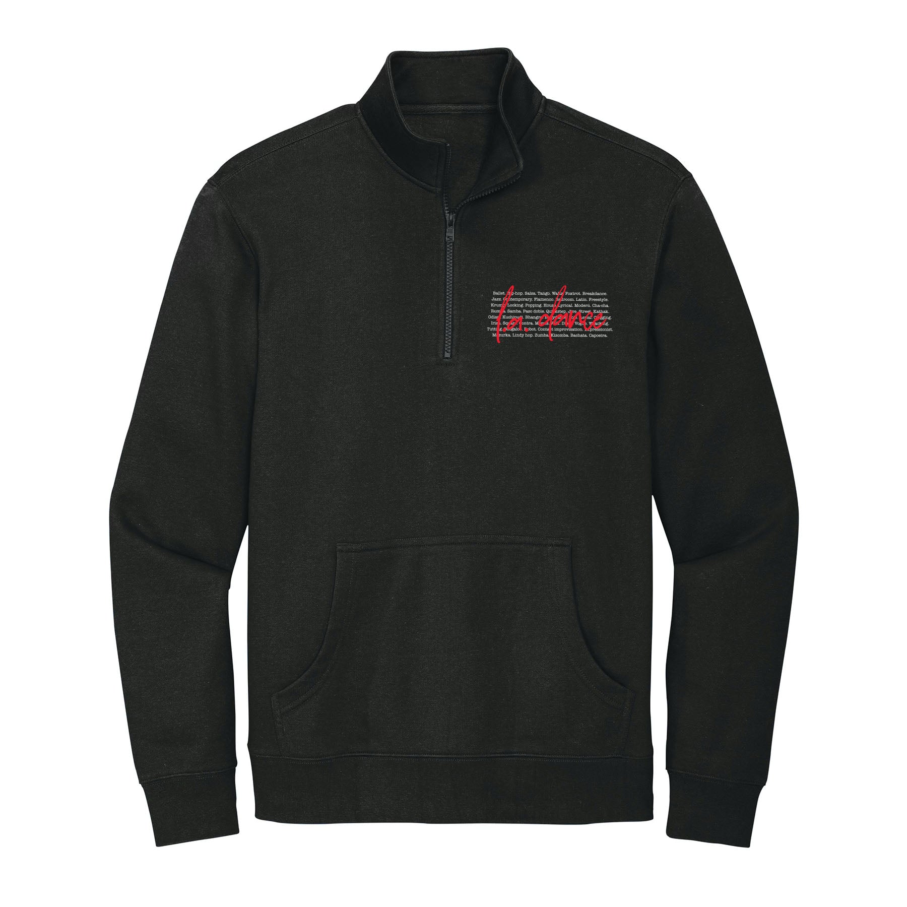 LA Dance Styles 1/4 Zip Fleece