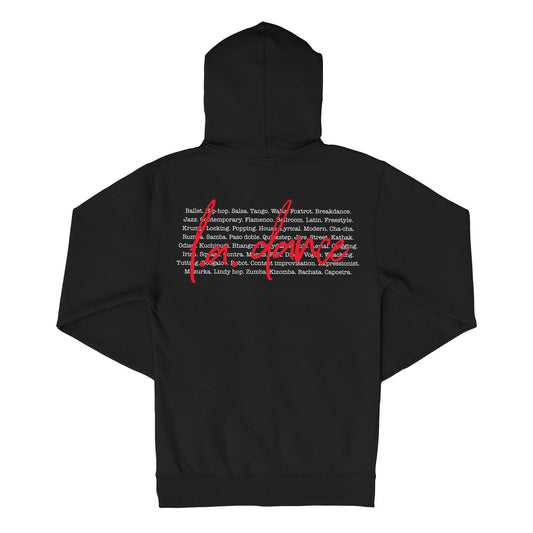 LA Dance Styles Full Zip Sweatshirt