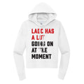 LADC Has A Lot Going On Cropped Hoodie