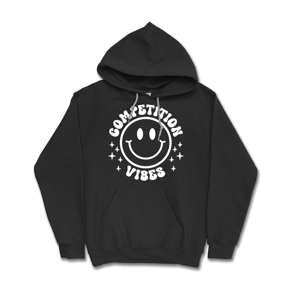 Competition Vibes Smiley Face Hoodie