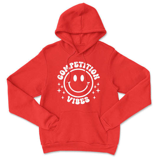 Competition Vibes Smiley Face Hoodie