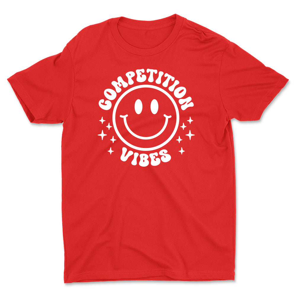 Competition Vibes Smiley Face Unisex Tee