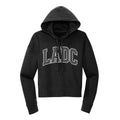 LADC Polka Dot Cropped Hoodie