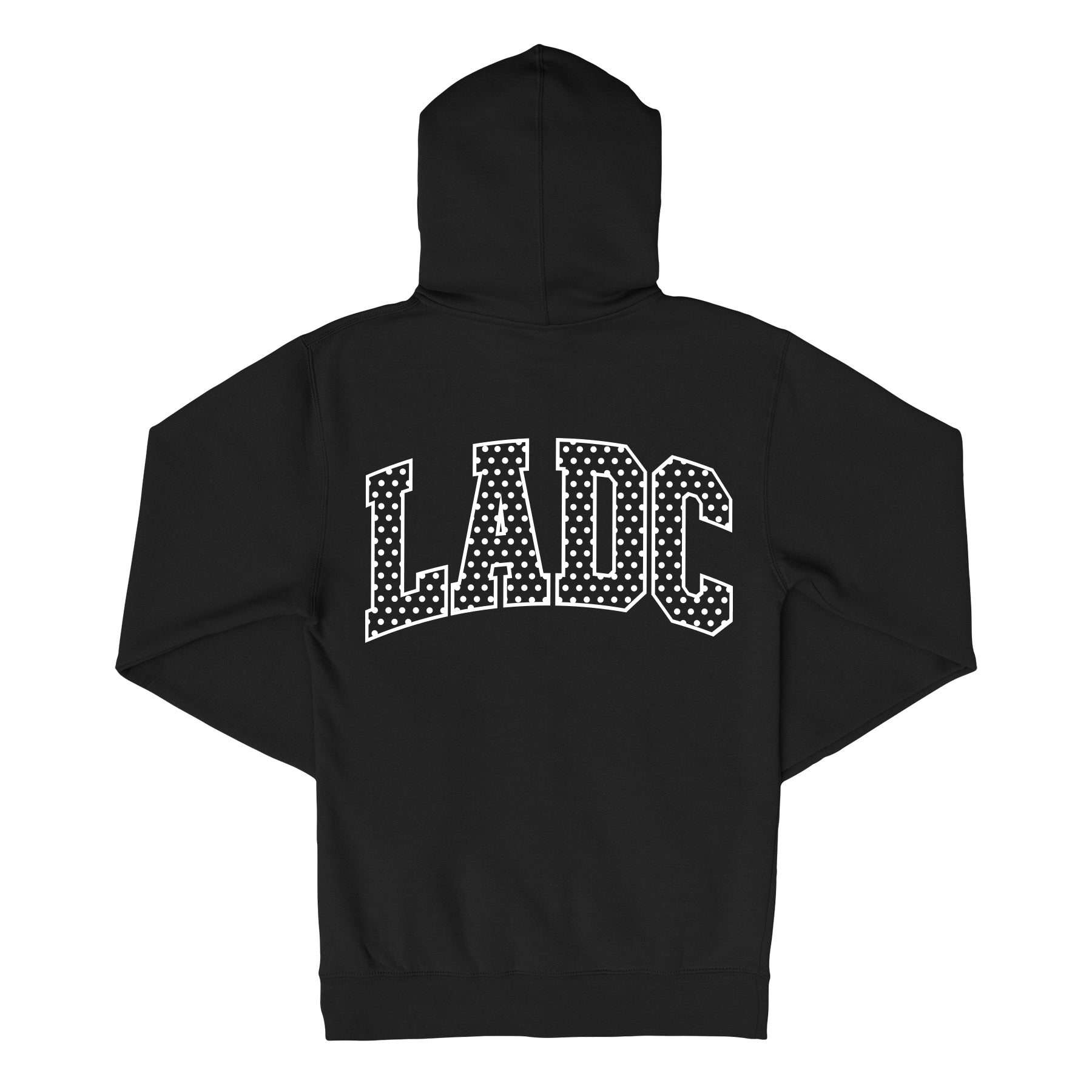 LADC Polka Dot Full Zip Sweatshirt