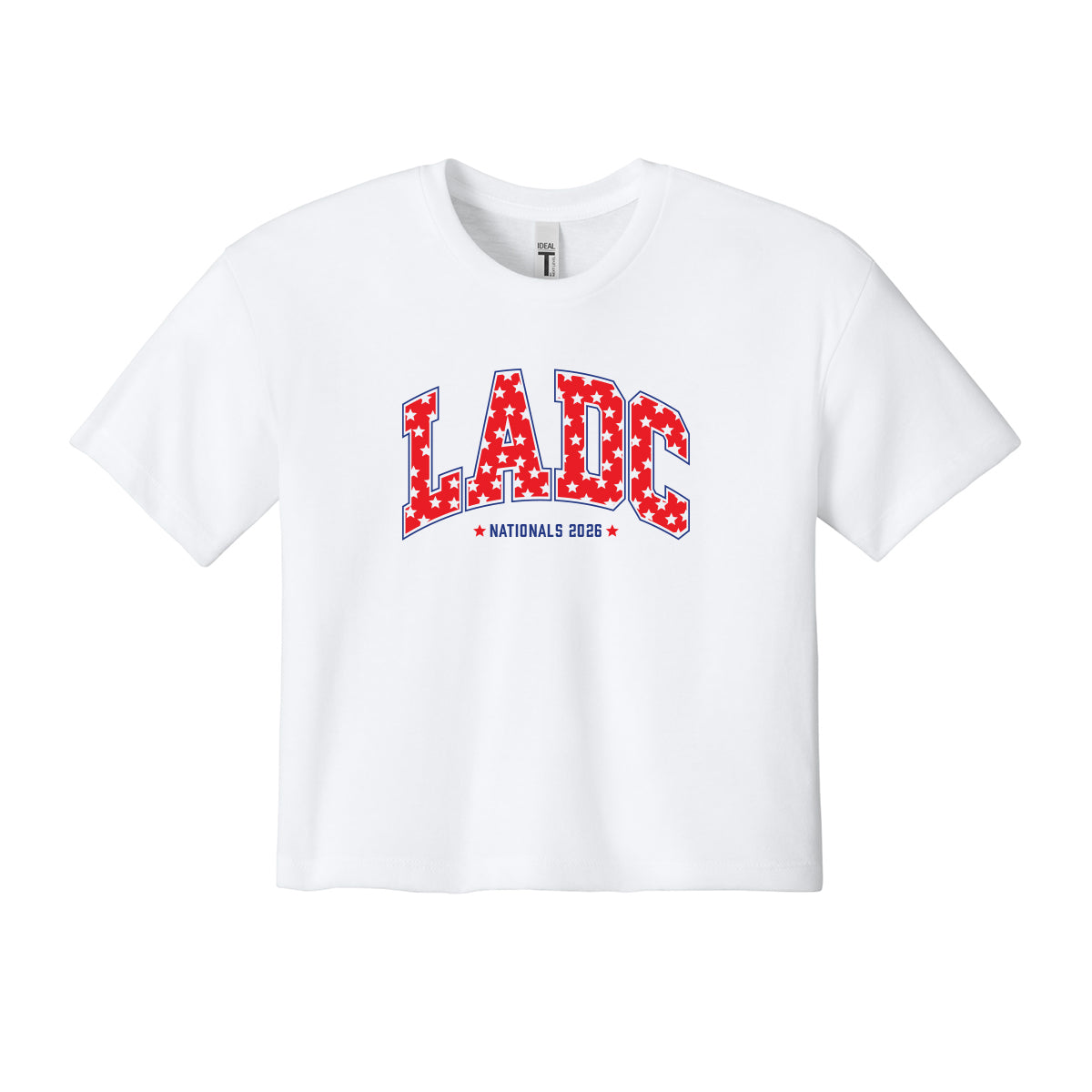 LADC 2026 Nationals Cropped Tee
