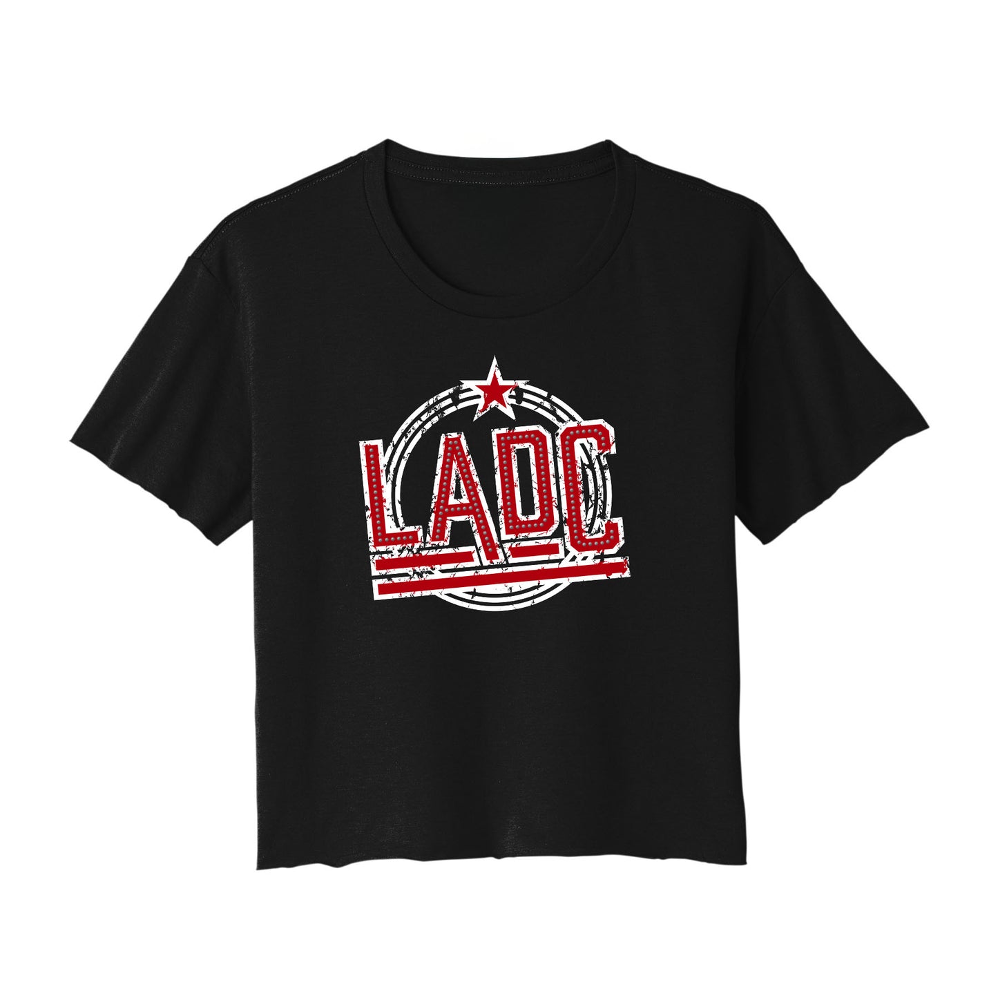 LADC Star and Stones Cropped Tee