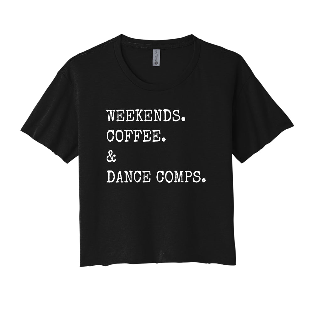 Weekends Cropped Tee