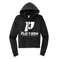 The Platform Full Logo Cropped Hoodie