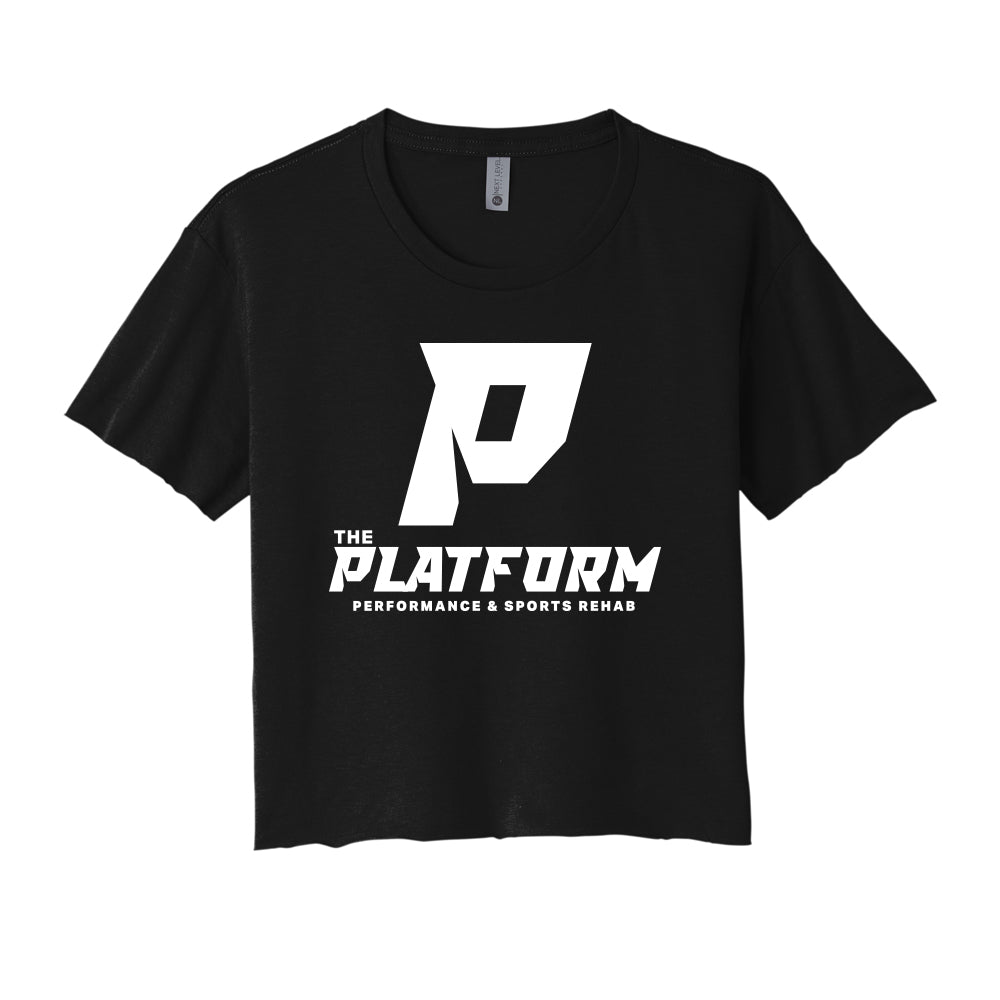 The Platform Full Logo Cropped Tee