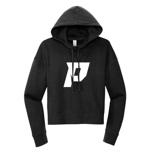 Large P Cropped Hoodie