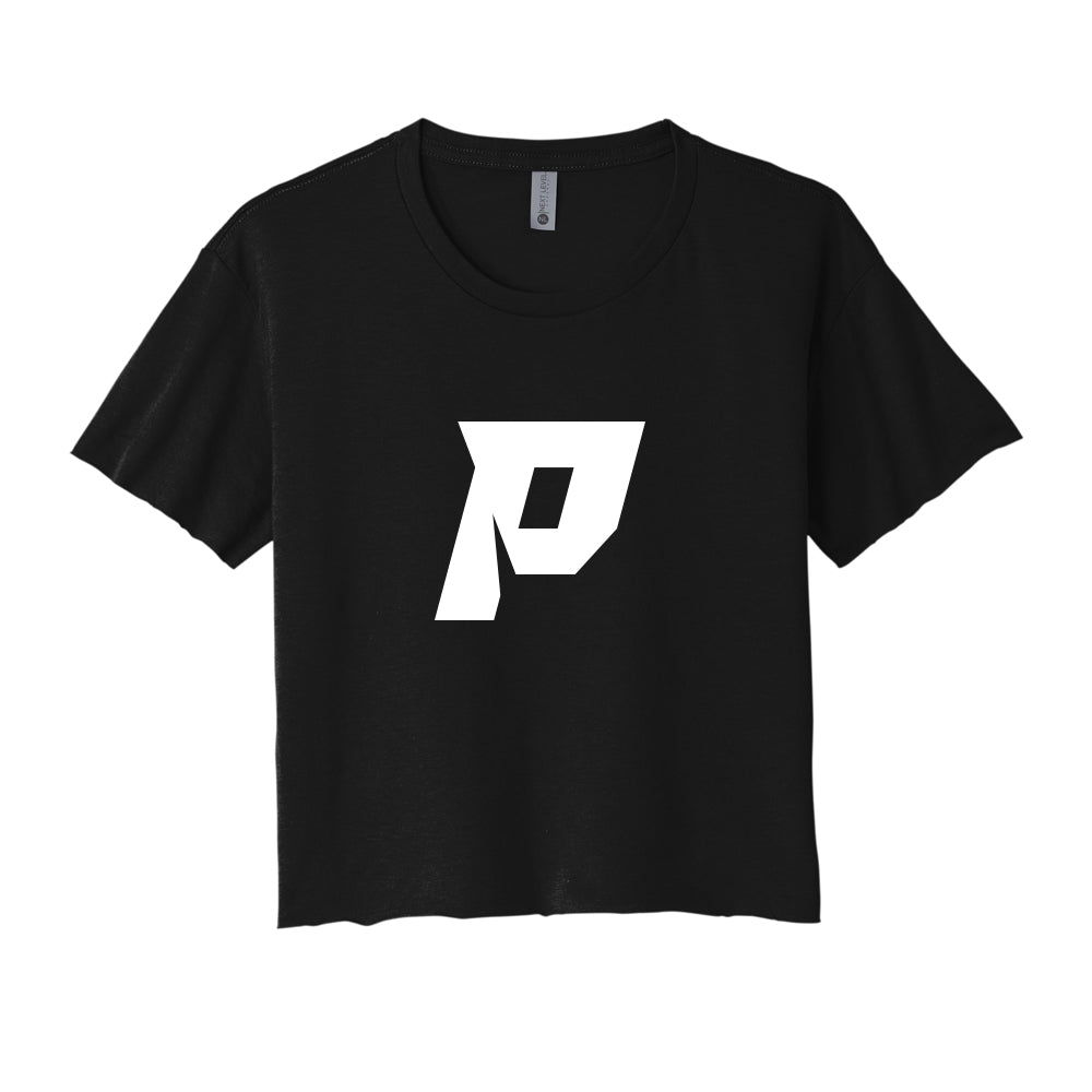 Large P Cropped Tee