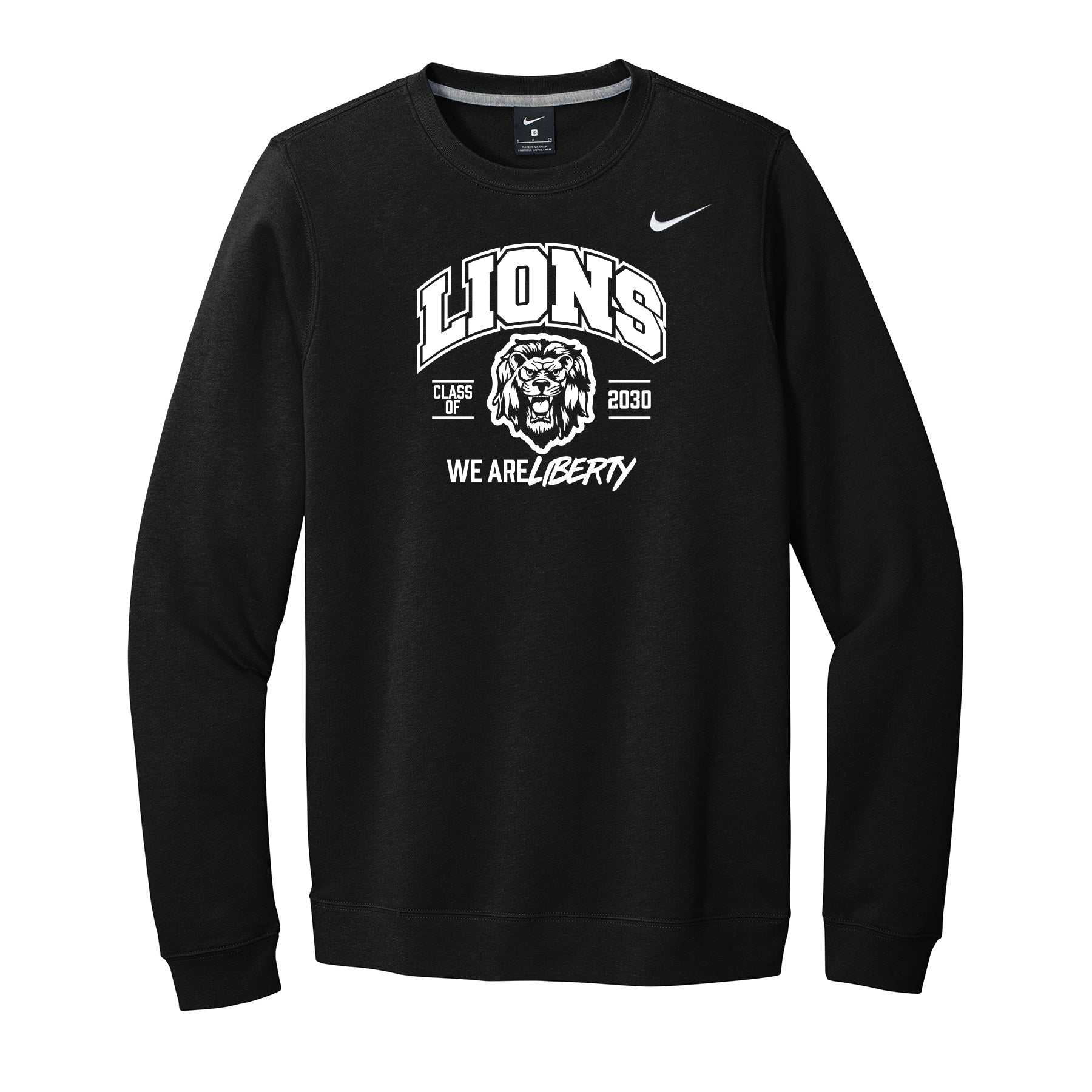 Loins Class Of 2030 Nike Crewneck Sweatshirt
