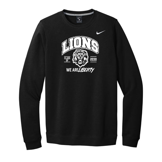 Loins Class Of 2030 Nike Crewneck Sweatshirt
