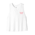 The Lash and Skin Lounge Stacked Cropped Racerback Tank