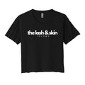 The Lash And Skin Lounge Cropped Tee