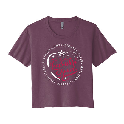 MVOTS Leadership Cropped Tee