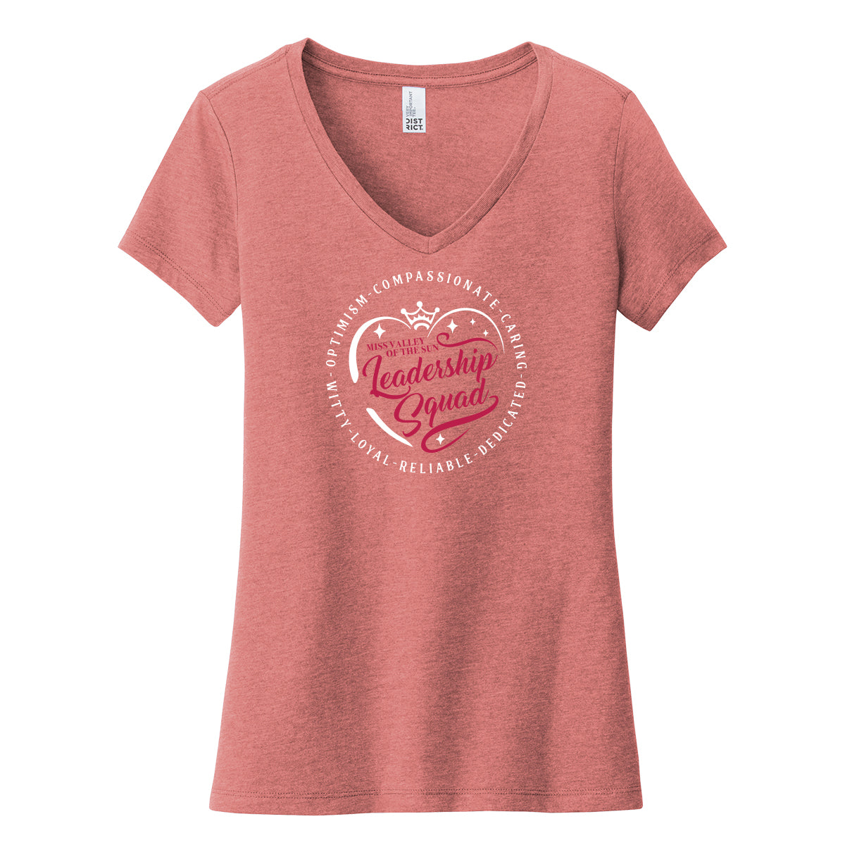 MVOTS Leadership Womens V-Neck Tee