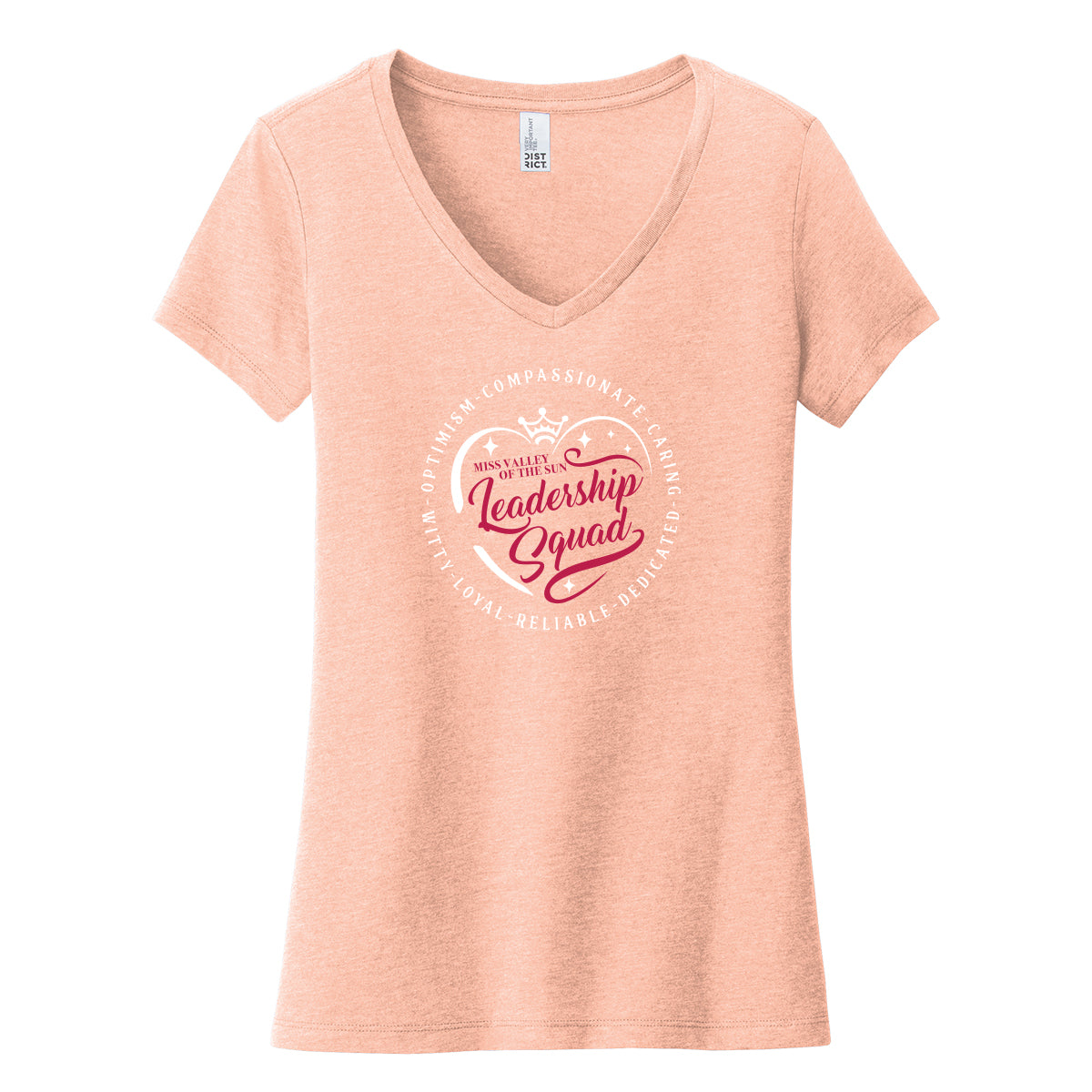 MVOTS Leadership Womens V-Neck Tee