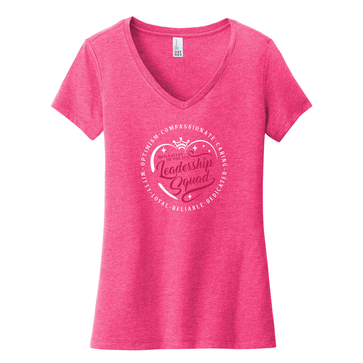 MVOTS Leadership Womens V-Neck Tee