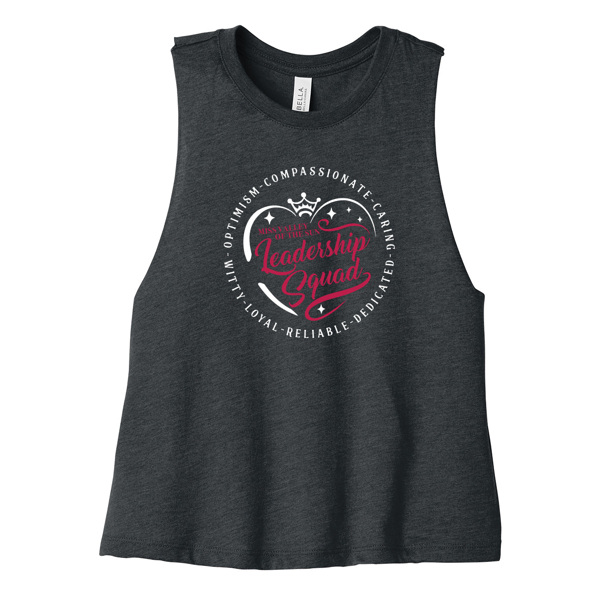 MVOTS Leadership Cropped Racerback Tank