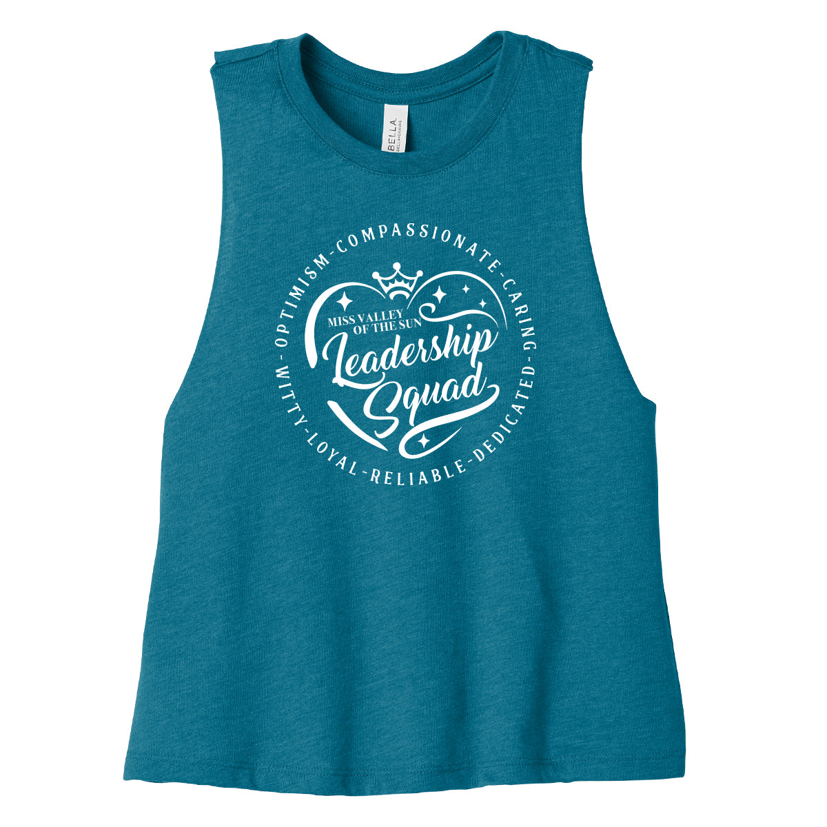 MVOTS Leadership Cropped Racerback Tank