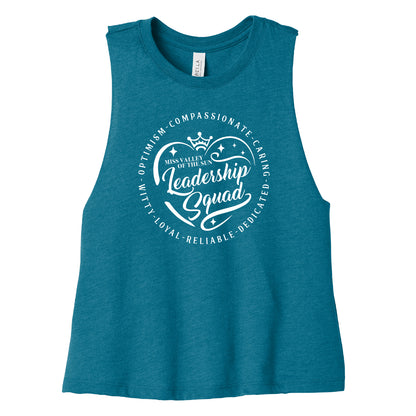 MVOTS Leadership Cropped Racerback Tank