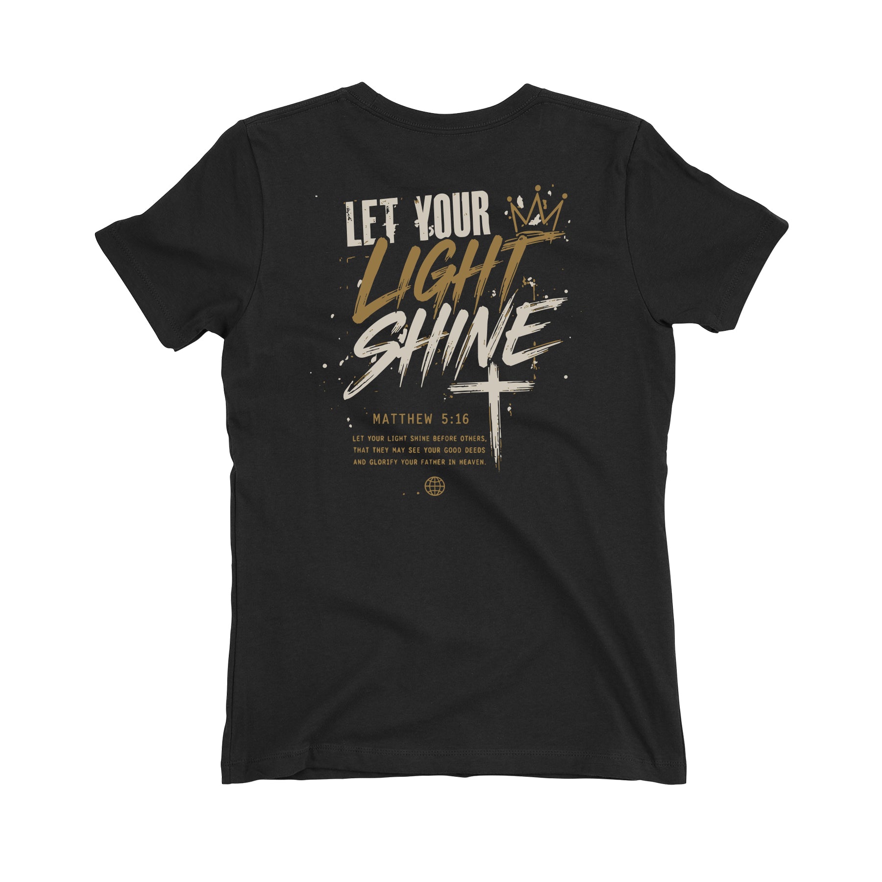 Let Your  Light Shine Students Women's Fitted Tee