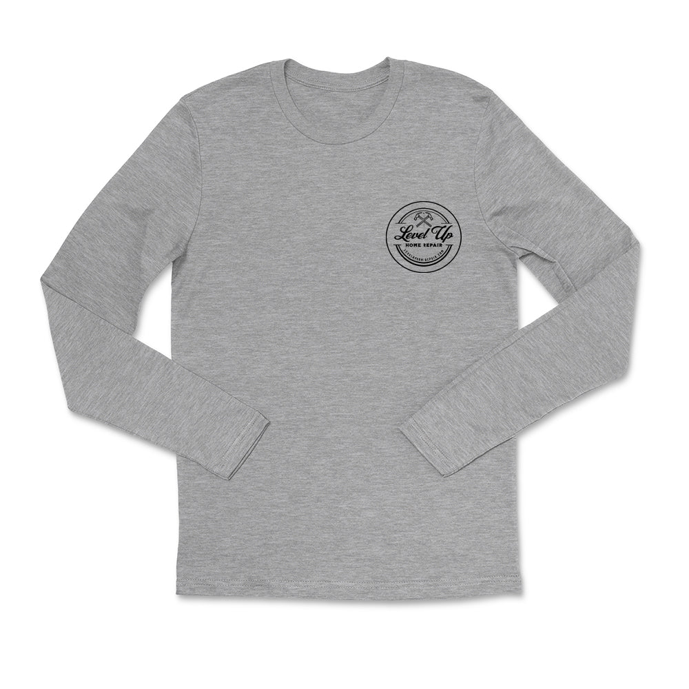 Level Up Home Repair Unisex Long Sleeve Tee