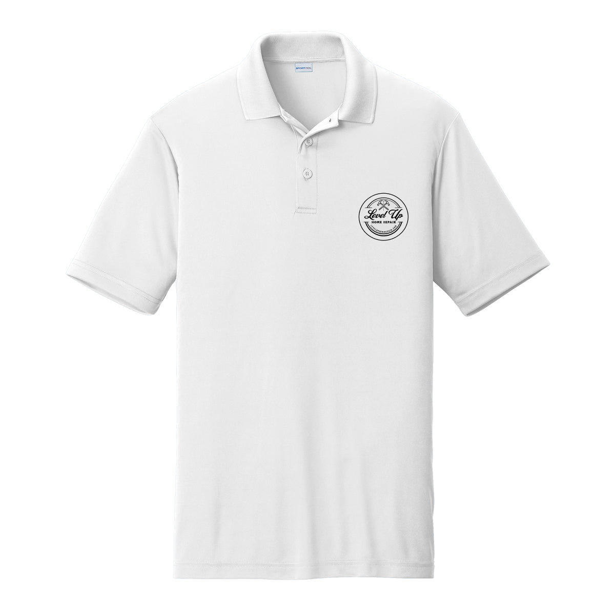 Level Up Home Repair Performance Polo
