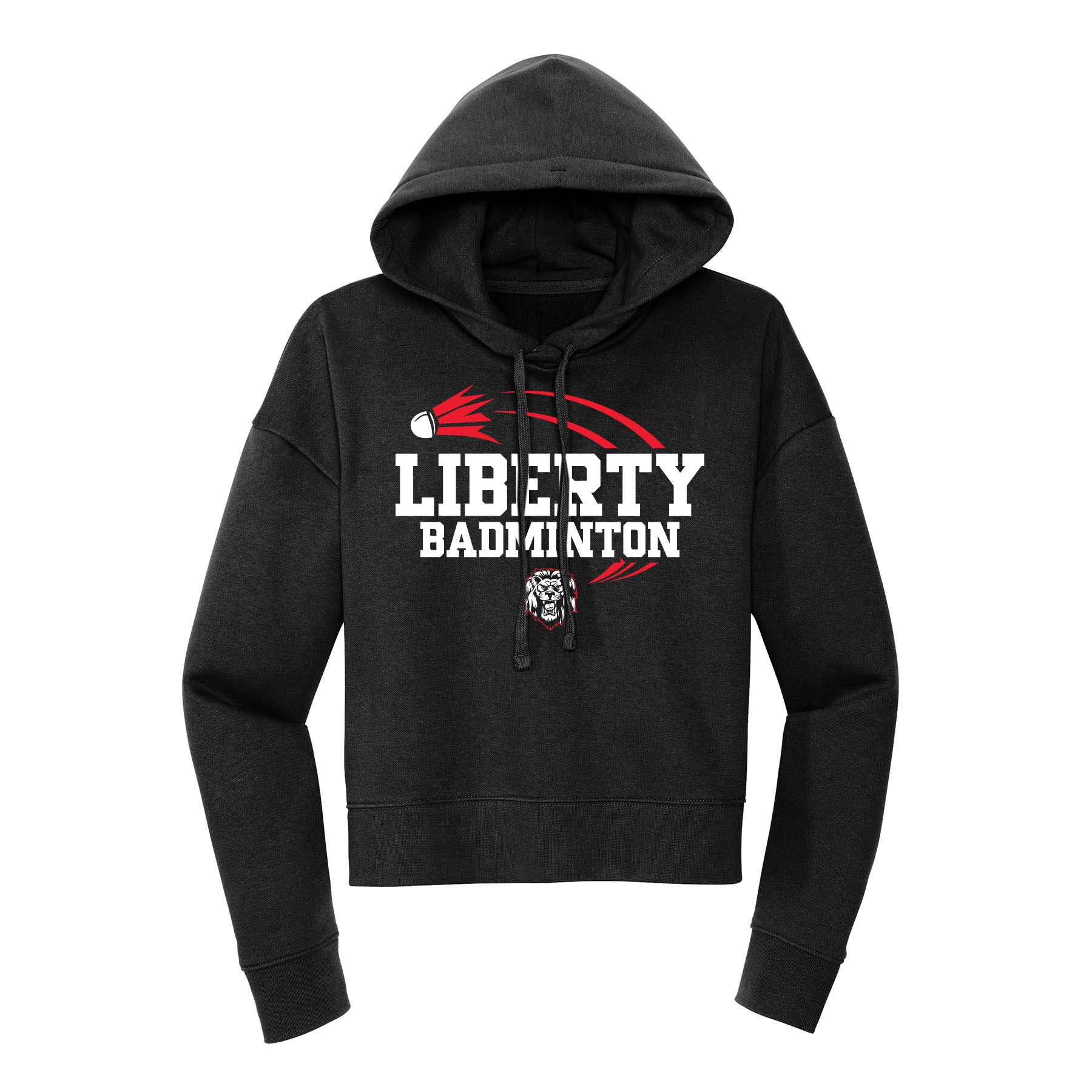 Liberty Badminton Cropped Hoodie